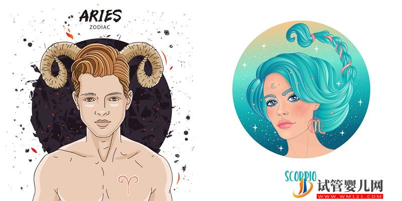 白羊座和天蝎座 十二星座中,最不適合做夫妻的八對星座(圖2)