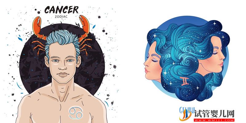 巨蟹座和雙子座 十二星座中,最不適合做夫妻的八對星座(圖3)